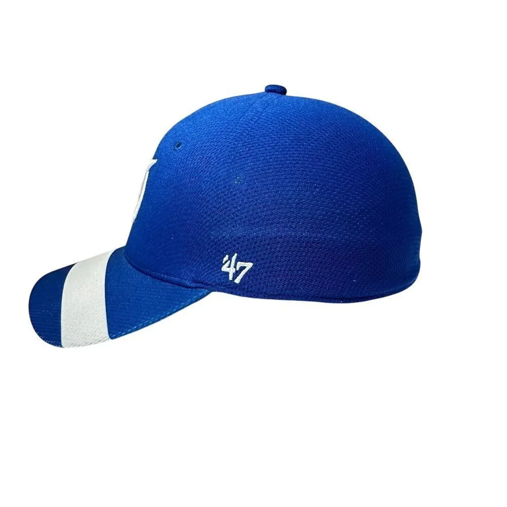 Tampa Bay Lightning NHL '47 Hat Cap‎ Adult Stretch Fit One Size Blue White